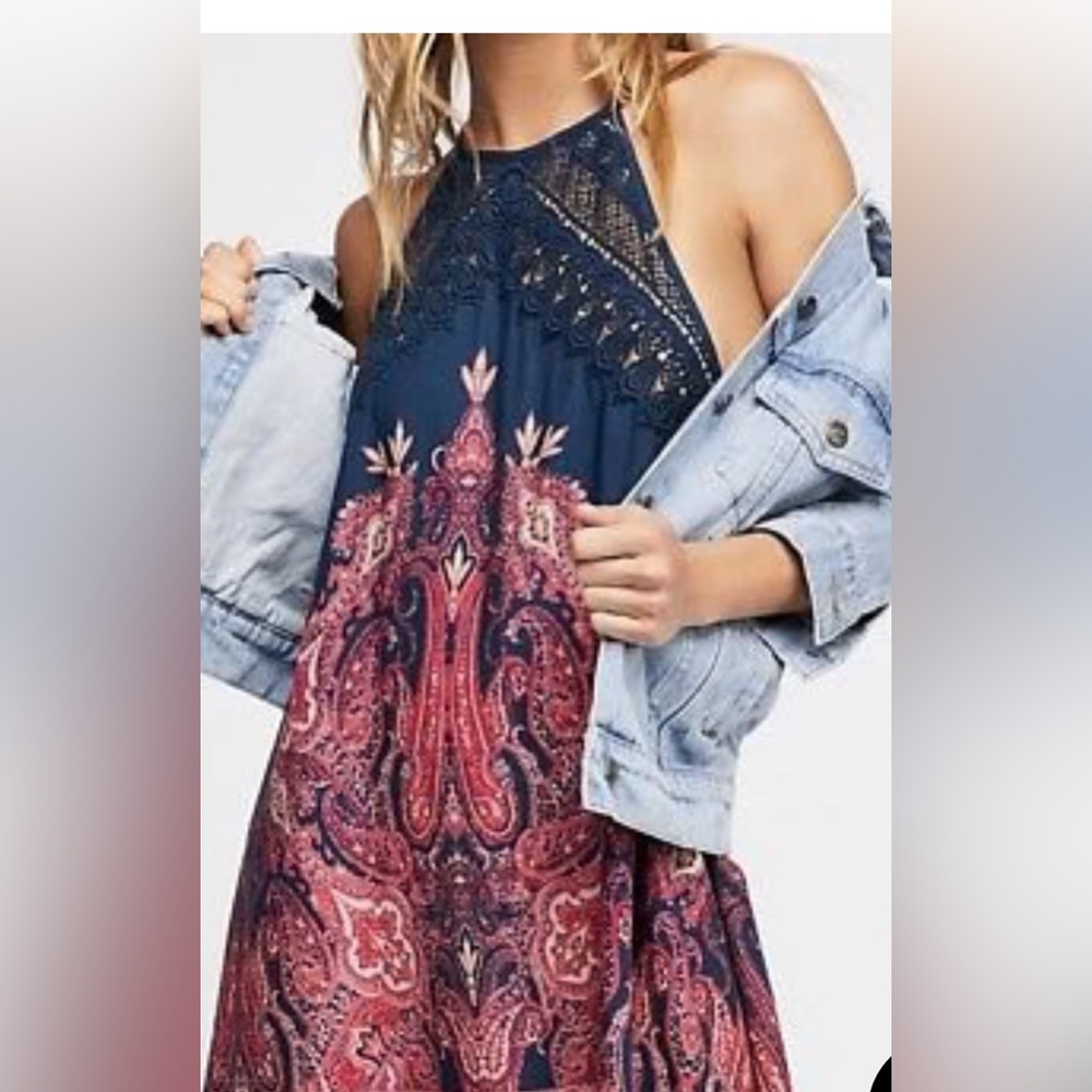 Free people intimately lace slip dress - Picture 2 of 6
